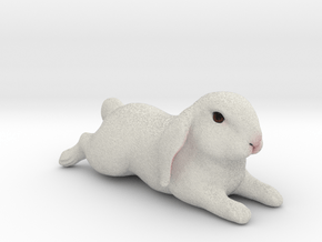 Custom Rabbit Figurine - KK in Full Color Sandstone