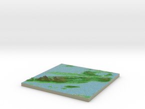 Terrafab generated model Thu Jun 04 2015 10:19:30  in Full Color Sandstone