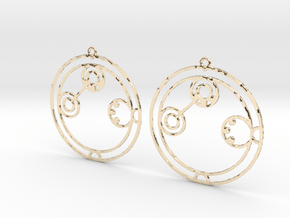 Adaline - Earrings - Series 1 in 14K Yellow Gold
