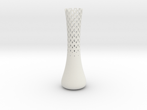 Jin Vase  in White Natural Versatile Plastic