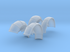 10A-LRV - Fenders in Smooth Fine Detail Plastic