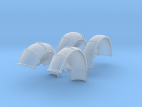 10A-LRV - Fenders in Tan Fine Detail Plastic