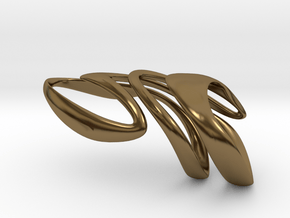 AKUSENTO Ring in Polished Bronze