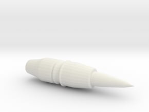 ArrowTip 02 in White Natural Versatile Plastic