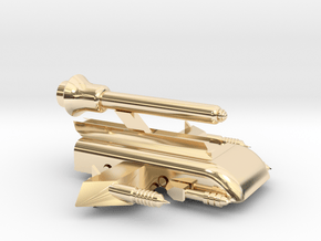 Space Car in 14K Yellow Gold
