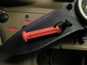 Tournament Lock for the Systema PTW in Red Processed Versatile Plastic