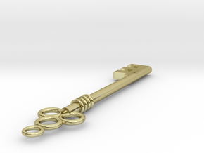 Key Pendant in 18k Gold
