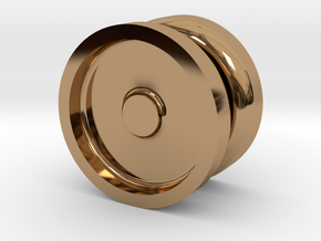 Pocket YoYo  in Polished Brass