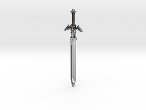 Zelda Master Sword Bookmark in Fine Detail Polished Silver