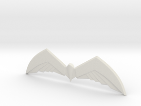 Arkham Birdarang v2 in White Natural Versatile Plastic