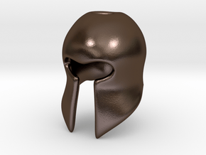 Helm in Polished Bronze Steel
