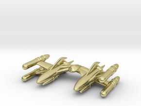 RetroRocket "Scorpius" in 18k Gold Plated Brass