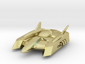 RetroRocket "Centaurus" in 18k Gold Plated Brass