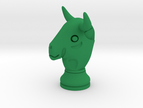 Pawn of Thaur / Bull Small Single in Green Processed Versatile Plastic