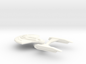 Meadow Class Heavy Cruiser in White Processed Versatile Plastic