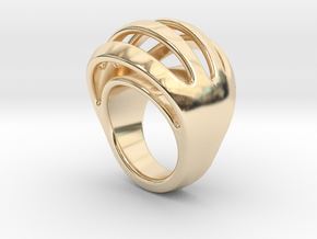 RING CRAZY 26 - ITALIAN SIZE 26  in 14K Yellow Gold