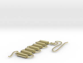 GPCR in 18k Gold Plated Brass