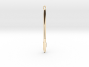 Spear in 14K Yellow Gold