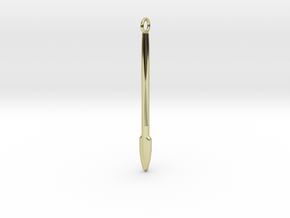 Spear in 18k Gold Plated Brass