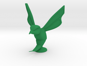 Hornet Hood Ornament in Green Processed Versatile Plastic