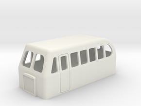 009/hon30 bus type railcar 50 in White Natural Versatile Plastic