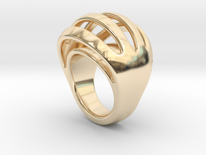 RING CRAZY 29 - ITALIAN SIZE 29  in 14K Yellow Gold