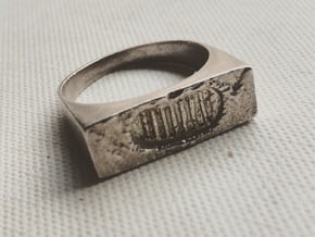 Moonwalk Ring  in Polished Silver: 7 / 54