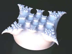 Organic fractal in White Natural Versatile Plastic