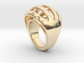 RING CRAZY 32 - ITALIAN SIZE 32  in 14K Yellow Gold