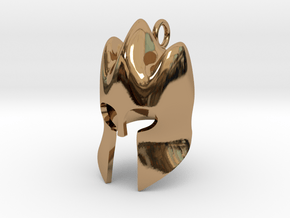 King's Helm in Polished Brass