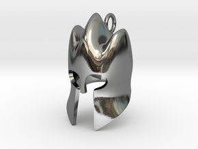 King's Helm in Fine Detail Polished Silver