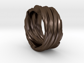 Twisted No.2 in Polished Bronze Steel
