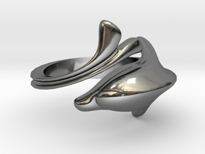 Anello con Delfino Dolphin ring in Fine Detail Polished Silver