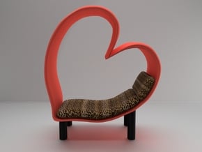 Chair No. 48 in Tan Fine Detail Plastic