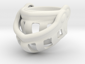 Knight Ring 9.5 in White Natural Versatile Plastic