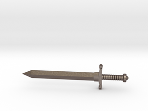 Horde Trooper Sword in Polished Bronzed Silver Steel