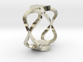 InfinityLove ring Size 60 in 14k White Gold