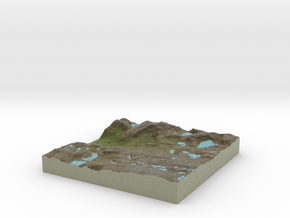 Terrafab generated model Thu Jul 02 2015 18:25:37  in Full Color Sandstone