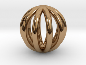 BALL5 in Polished Brass