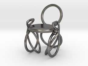Chair No. 40 in Polished Nickel Steel