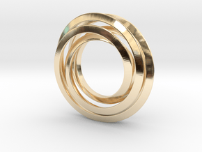 Spiro 3Cm in 14K Yellow Gold