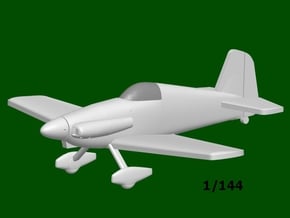 Midget Mustang #9, scale 1/144 in Smooth Fine Detail Plastic