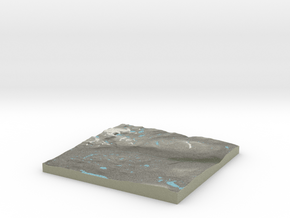 Terrafab generated model Mon Jun 29 2015 09:52:06  in Full Color Sandstone