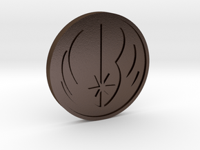 Rebels Coin in Polished Bronze Steel