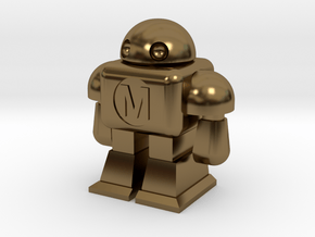 MAKE Robot in Polished Bronze