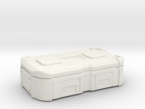 sci fi cargobox protector case in White Natural Versatile Plastic