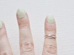 Wave Knuckle Ring