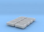 HO Scale 8 Rectangluar drain basin 