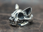 Cat Skull Ring