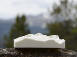 3'' Longs Peak, Colorado, USA, Sandstone